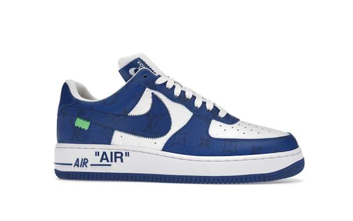 Louis Vuitton Nike Air Force 1 Low By Virgil Abloh White Royal